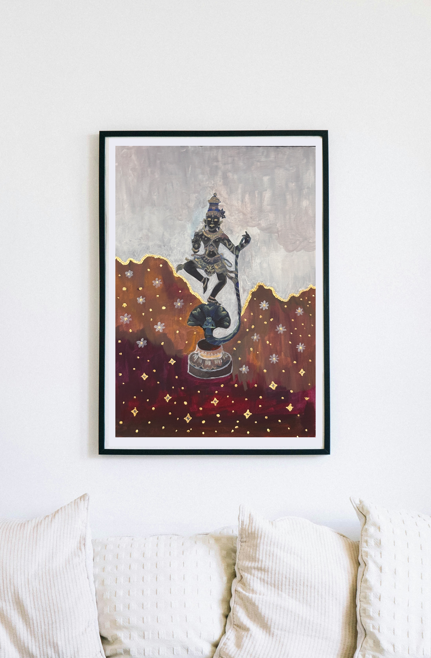 Lord Krishna- A3 original