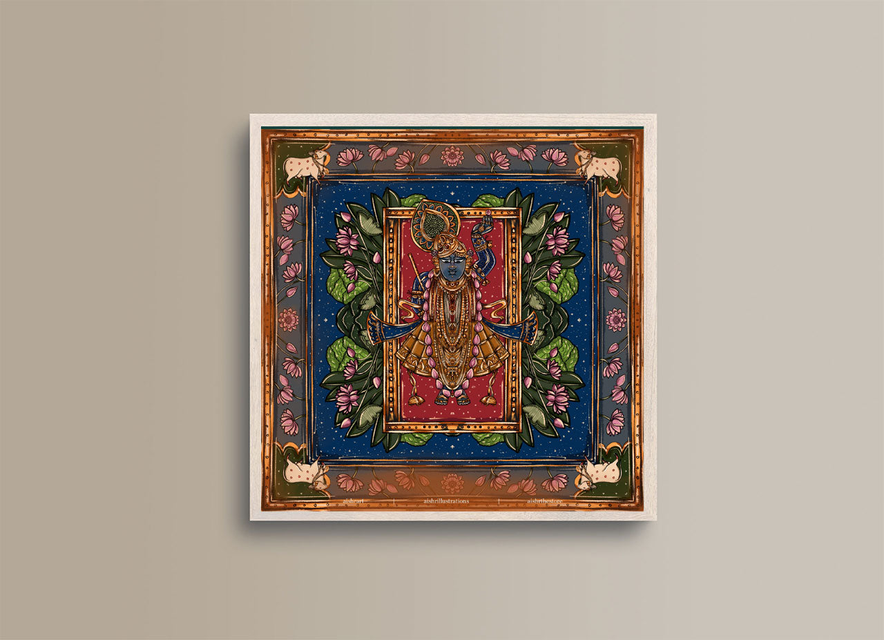 Krishna in Pichhwai Style