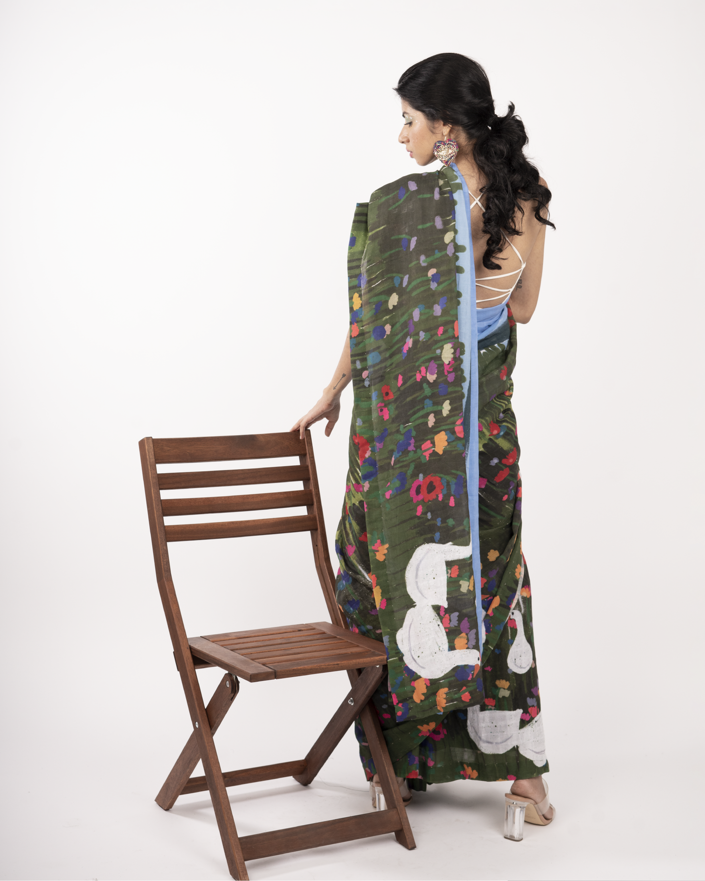 Farm Land Saree