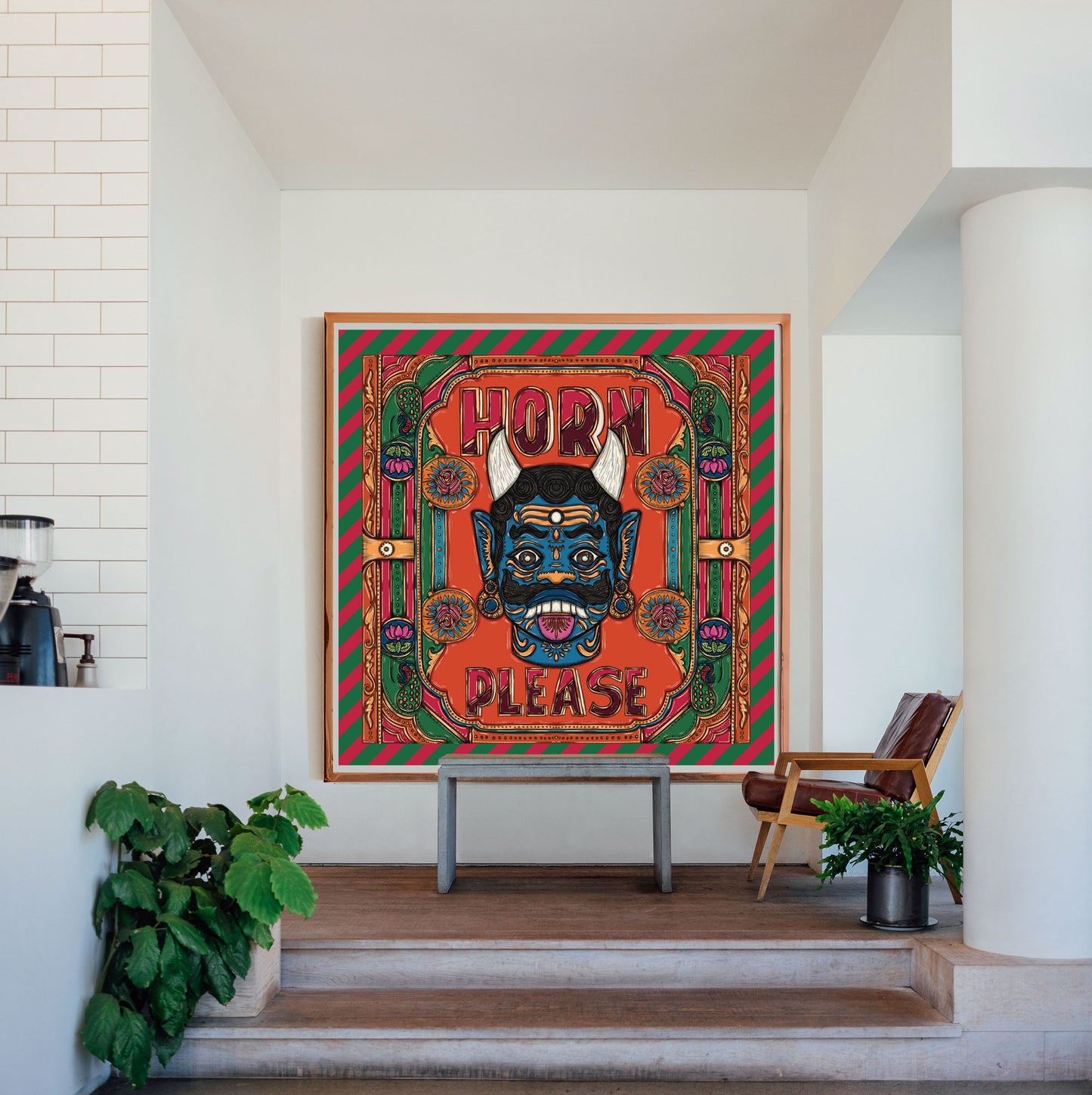 Horn Please 4ft x 4ft