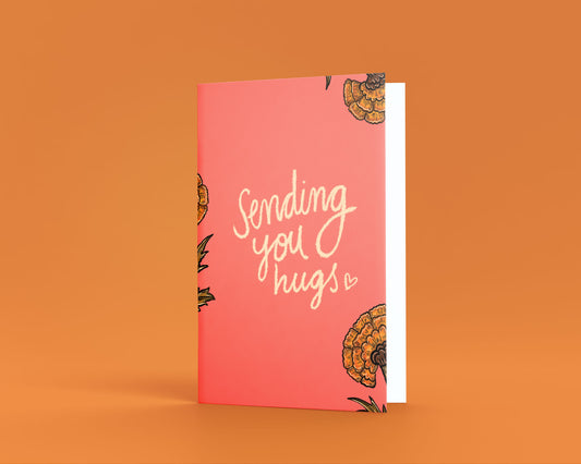 Sending you Hugs Greeting Card